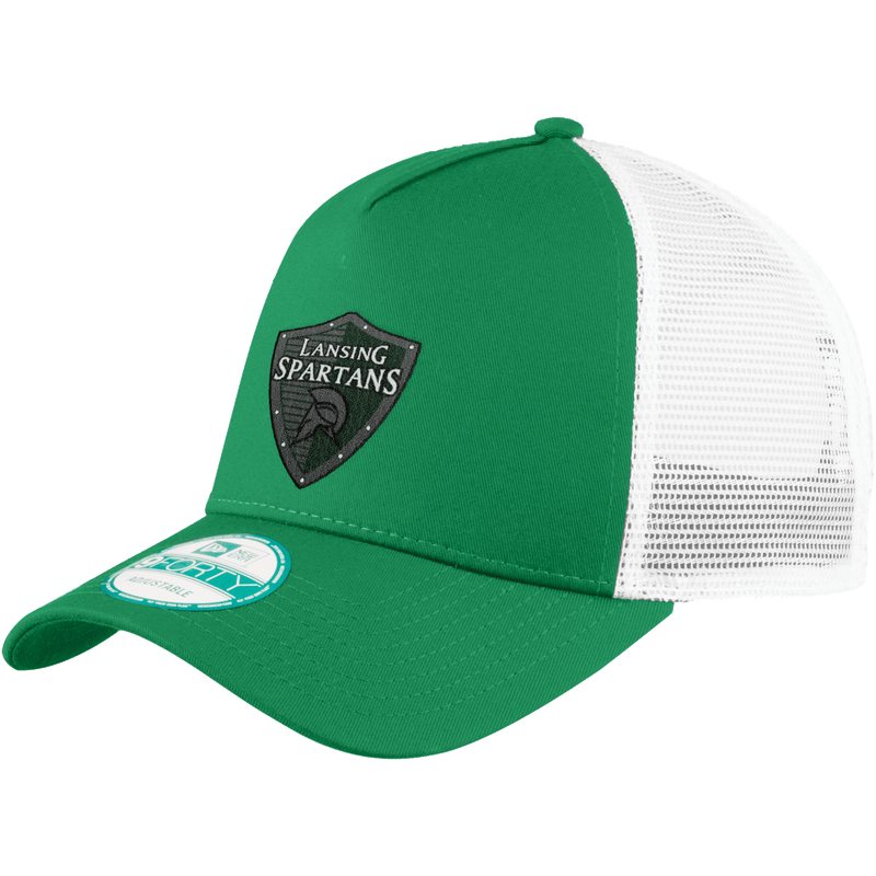 Lansing Spartans New Era Snapback Trucker Cap