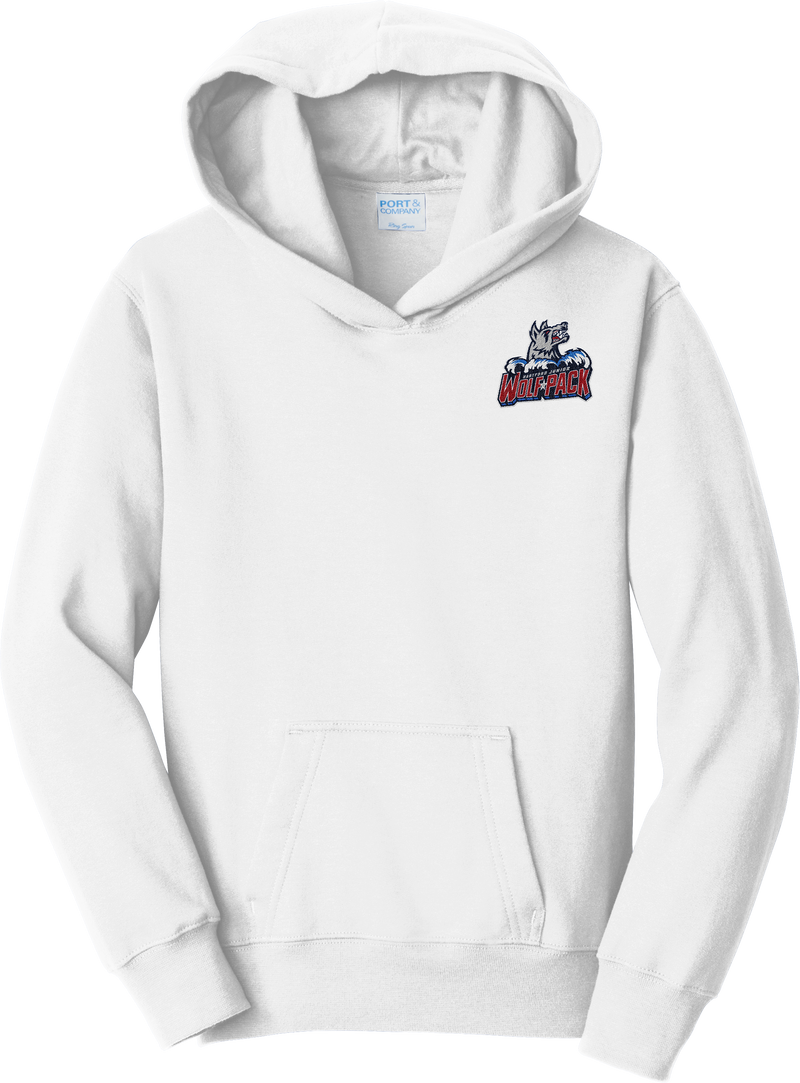 Hartford Jr. Wolfpack Youth Fan Favorite Fleece Pullover Hooded Sweatshirt