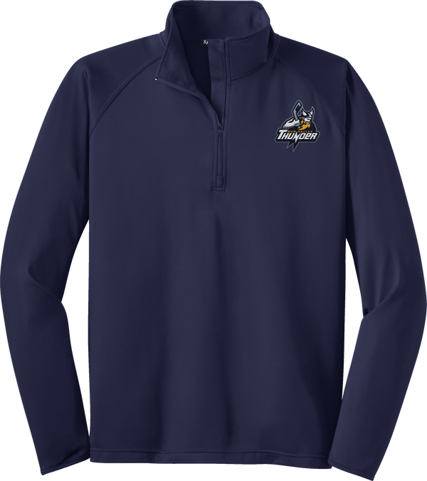 Mon Valley Thunder Sport-Wick Stretch 1/4-Zip Pullover