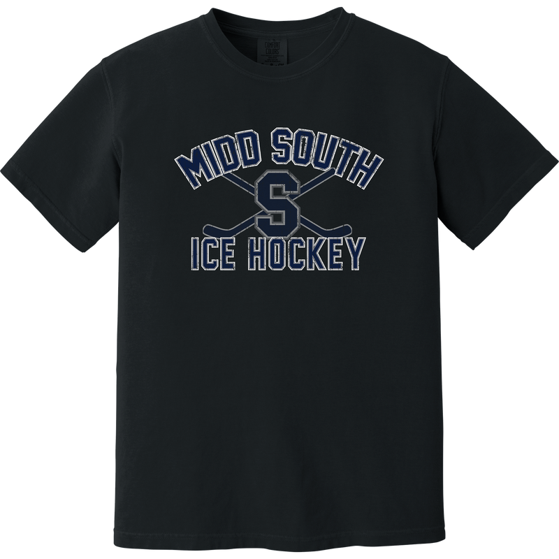 Midd South Hockey Heavyweight Ring Spun Tee