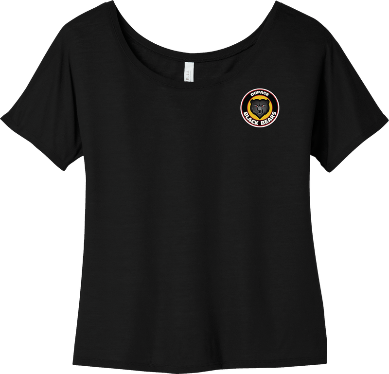 Dupage Black Bears Womens Slouchy Tee