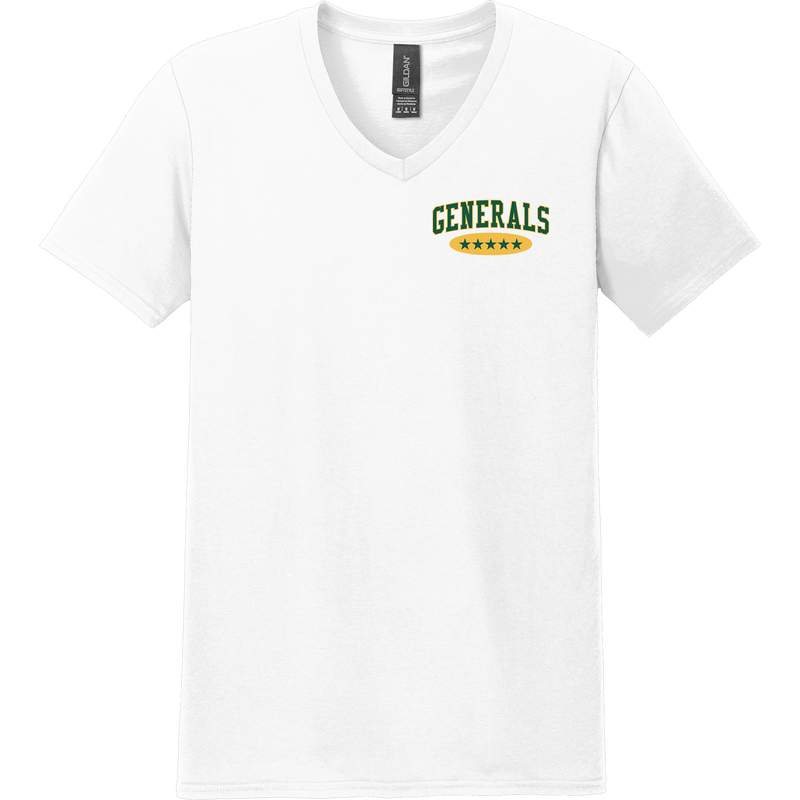 Red Bank Generals Softstyle V-Neck T-Shirt