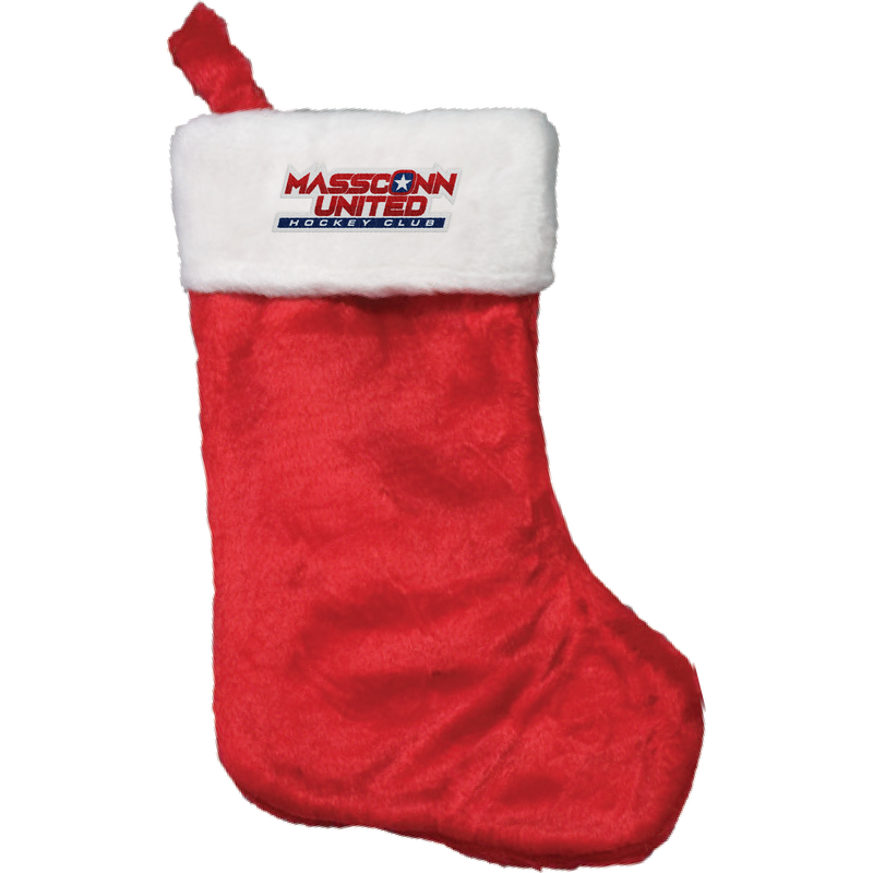 Mass Conn United Plush Christmas Stocking