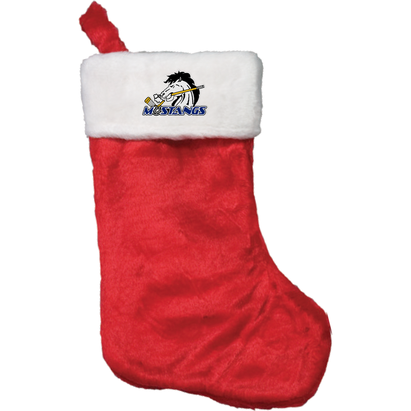 Mid-State Mustangs Plush Christmas Stocking