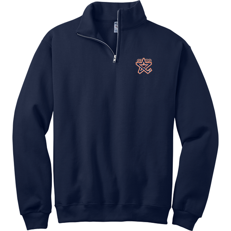 NY Stars NuBlend 1/4-Zip Cadet Collar Sweatshirt