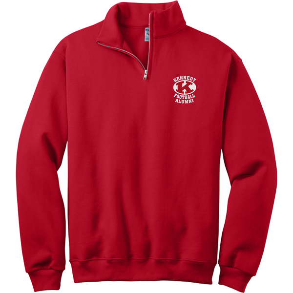 JFK Knights Football Alumni NuBlend 1/4-Zip Cadet Collar Sweatshirt