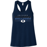 Chicago Bulldogs Womens Jersey Racerback Tank