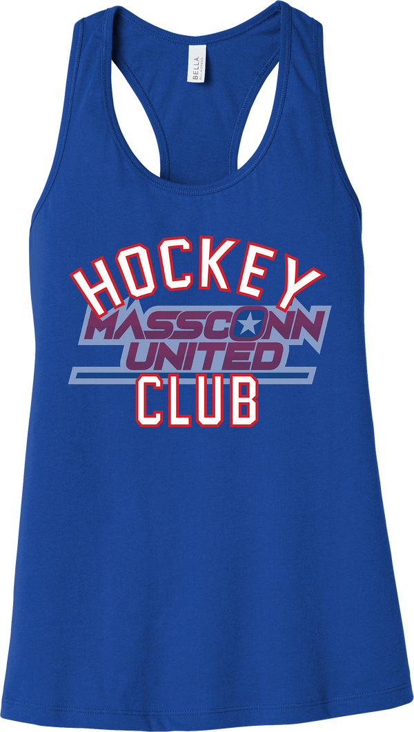 Mass Conn United Womens Jersey Racerback Tank