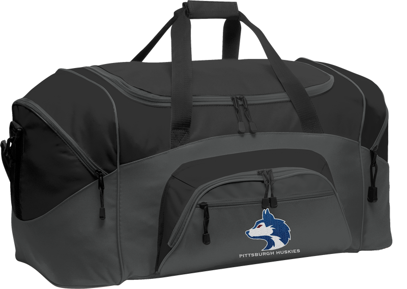 Pittsburgh Huskies Standard Colorblock Sport Duffel