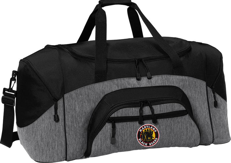 Maryland Black Bears Standard Colorblock Sport Duffel