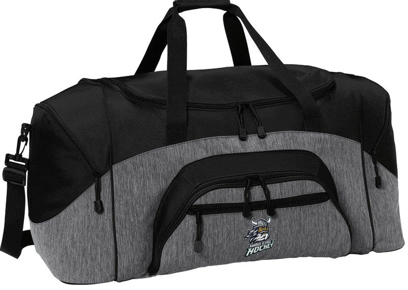 Hard Edge Hockey Standard Colorblock Sport Duffel