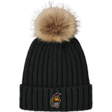 Seacoast Spartans (SPA) Faux Fur Pom Beanie