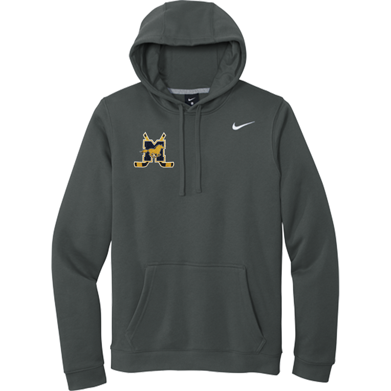 Marlboro Hockey Nike Club Fleece Pullover Hoodie