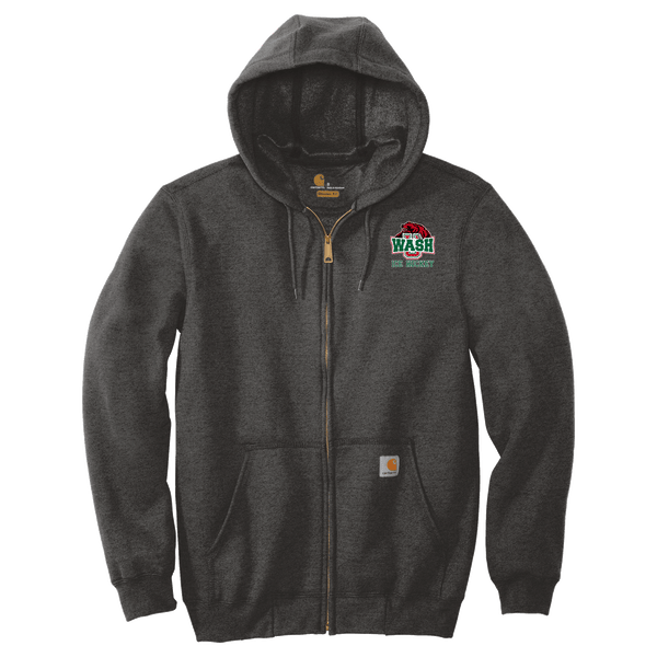 Wash U Carhartt Midweight Hooded Zip-Front Sweatshirt