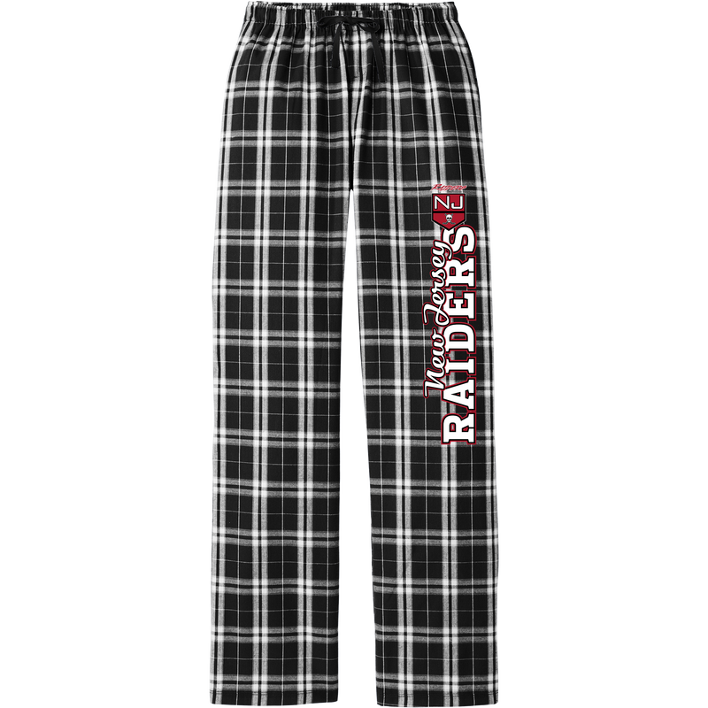 NJ Raiders Women's Flannel Plaid Pant