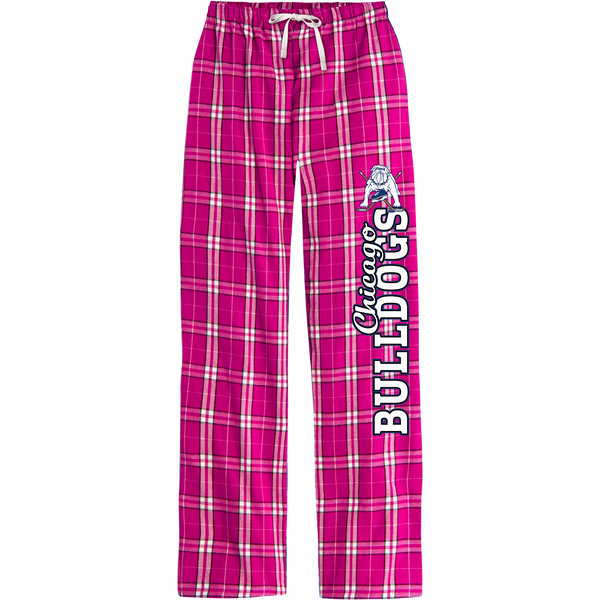 Chicago Bulldogs Women's Flannel Plaid Pant