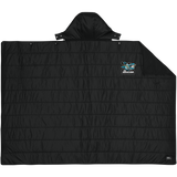 Boca Barracudas Eddie Bauer Puffy Camp Poncho