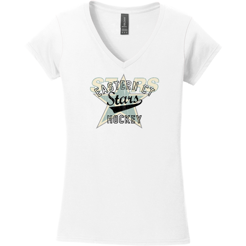 CT ECHO Stars Softstyle Ladies Fit V-Neck T-Shirt