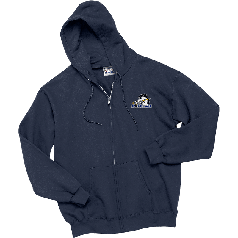 Mid-State Mustangs Ultimate Cotton - Full-Zip Hooded Sweatshirt