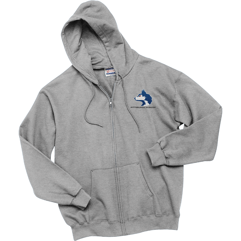 Pittsburgh Huskies Ultimate Cotton - Full-Zip Hooded Sweatshirt