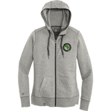 Florida Eels New Era Ladies French Terry Full-Zip Hoodie