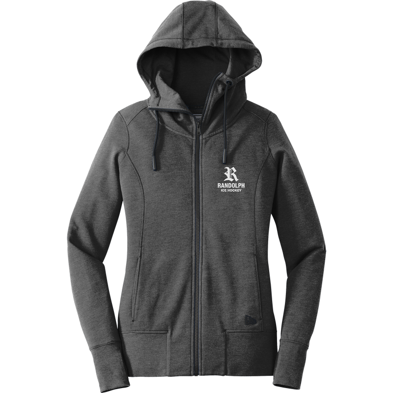 Randolph Hockey New Era Ladies Tri-Blend Fleece Full-Zip Hoodie