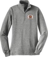 Biggby Bobcats Ladies 1/4-Zip Sweatshirt