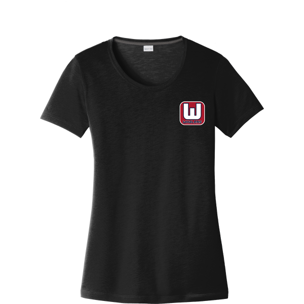 CT Whalers Tier 1 Ladies PosiCharge Competitor Cotton Touch Scoop Neck Tee