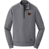 MD Jr. Black Bears New Era Tri-Blend Fleece 1/4-Zip Pullover