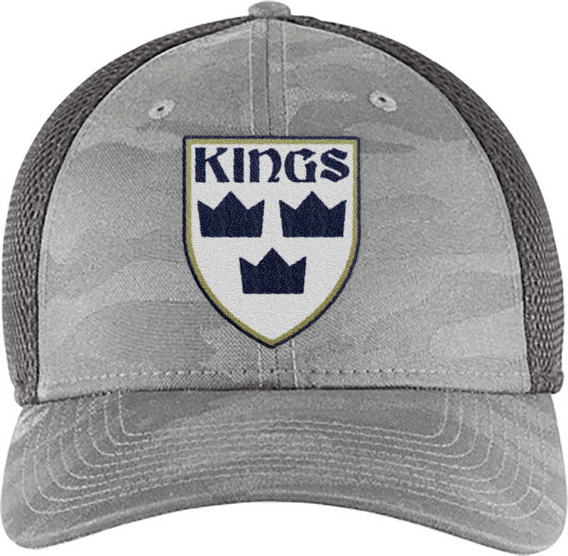 North Jersey Kings New Era Tonal Camo Stretch Tech Mesh Cap