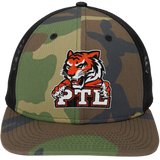 Princeton Tiger Lilies New Era Snapback Low Profile Trucker Cap