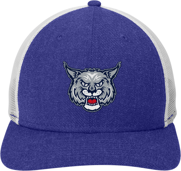 CT Bobcats New Era Snapback Low Profile Trucker Cap