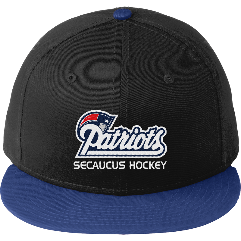 Secaucus Patriots New Era Flat Bill Snapback Cap