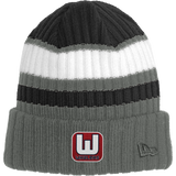 CT Whalers Tier 1 New Era Ribbed Tailgate Beanie