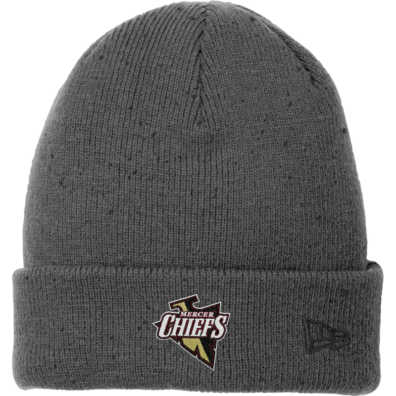 Mercer Chiefs New Era Speckled Beanie