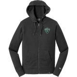 Biggby Spartans New Era French Terry Full-Zip Hoodie