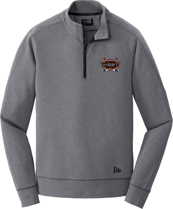 Orange County West New Era Tri-Blend Fleece 1/4-Zip Pullover