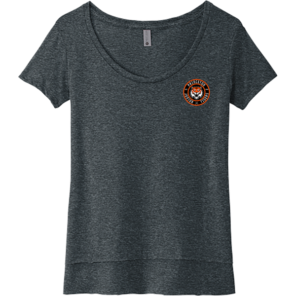 Princeton Jr. Tigers Womens Festival Scoop Neck Tee