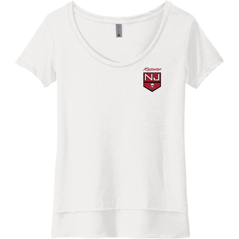 NJ Raiders Womens Festival Scoop Neck Tee