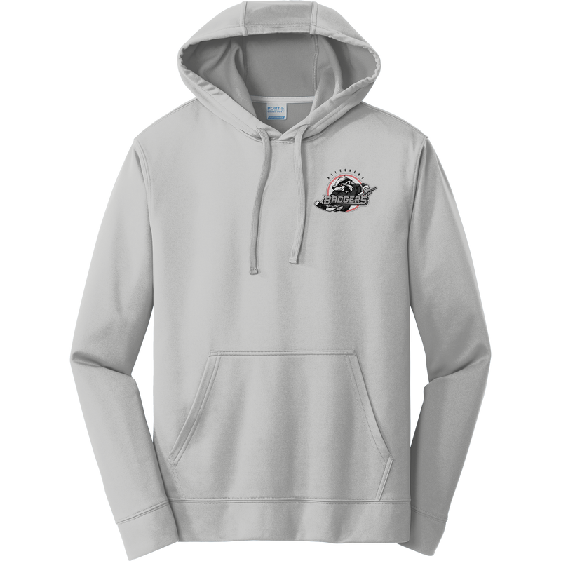 Allegheny Badgers Performance Fleece Pullover Hooded Sweatshirt