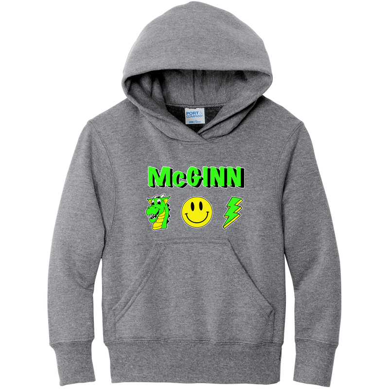 McGinn Elementary Youth Core Fleece Pullover Hooded Sweatshirt