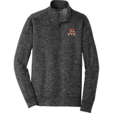 Princeton Tiger Lilies PosiCharge Electric Heather Fleece 1/4-Zip Pullover