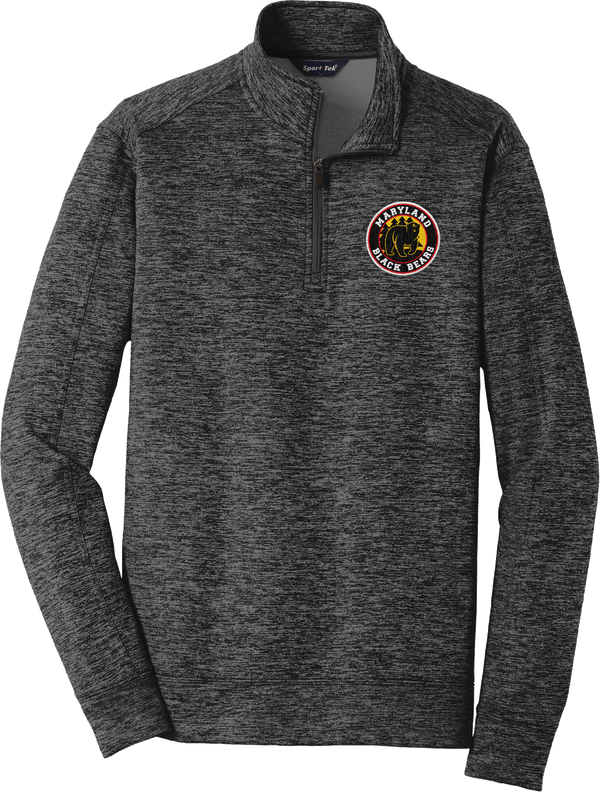 Maryland Black Bears PosiCharge Electric Heather Fleece 1/4-Zip Pullover