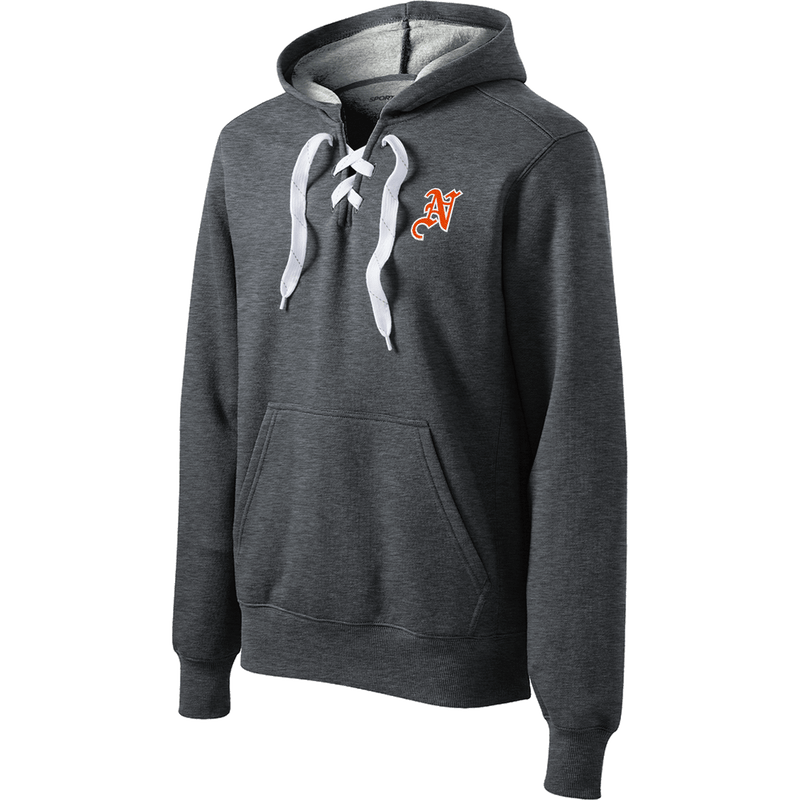 Midd North Hockey Lace Up Pullover Hooded Sweatshirt