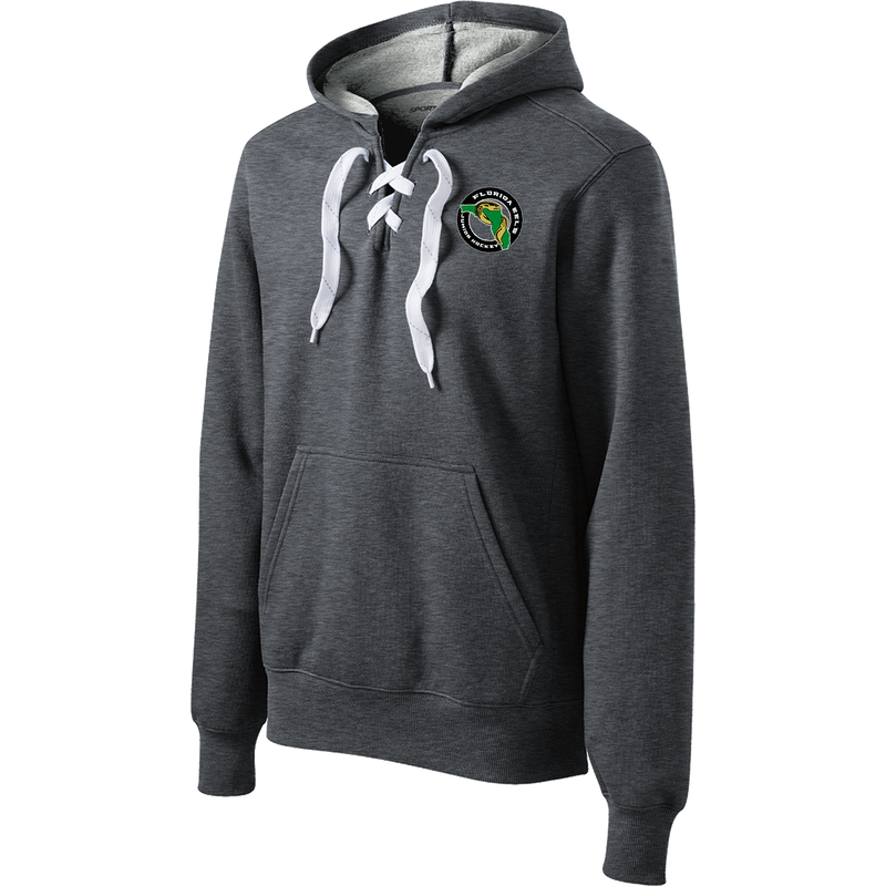 Florida Eels Lace Up Pullover Hooded Sweatshirt