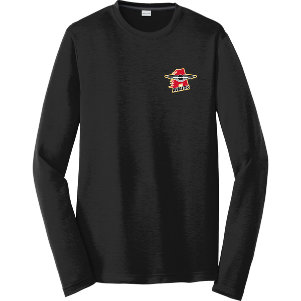 NY Aviators Long Sleeve PosiCharge Competitor Cotton Touch Tee