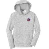 PAL Jr. Islanders Youth PosiCharge Electric Heather Fleece Hooded Pullover