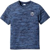 CT Bobcats Youth PosiCharge Electric Heather Tee