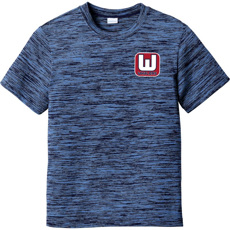 CT Whalers Tier 1 Youth PosiCharge Electric Heather Tee