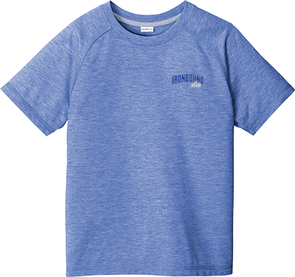 Ironbound Youth PosiCharge  Tri-Blend Wicking Raglan Tee